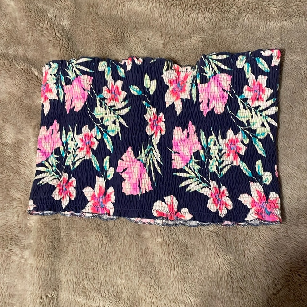 Small pink tub top